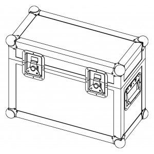 d&b audiotechnik E7446 E8 Double Touring case